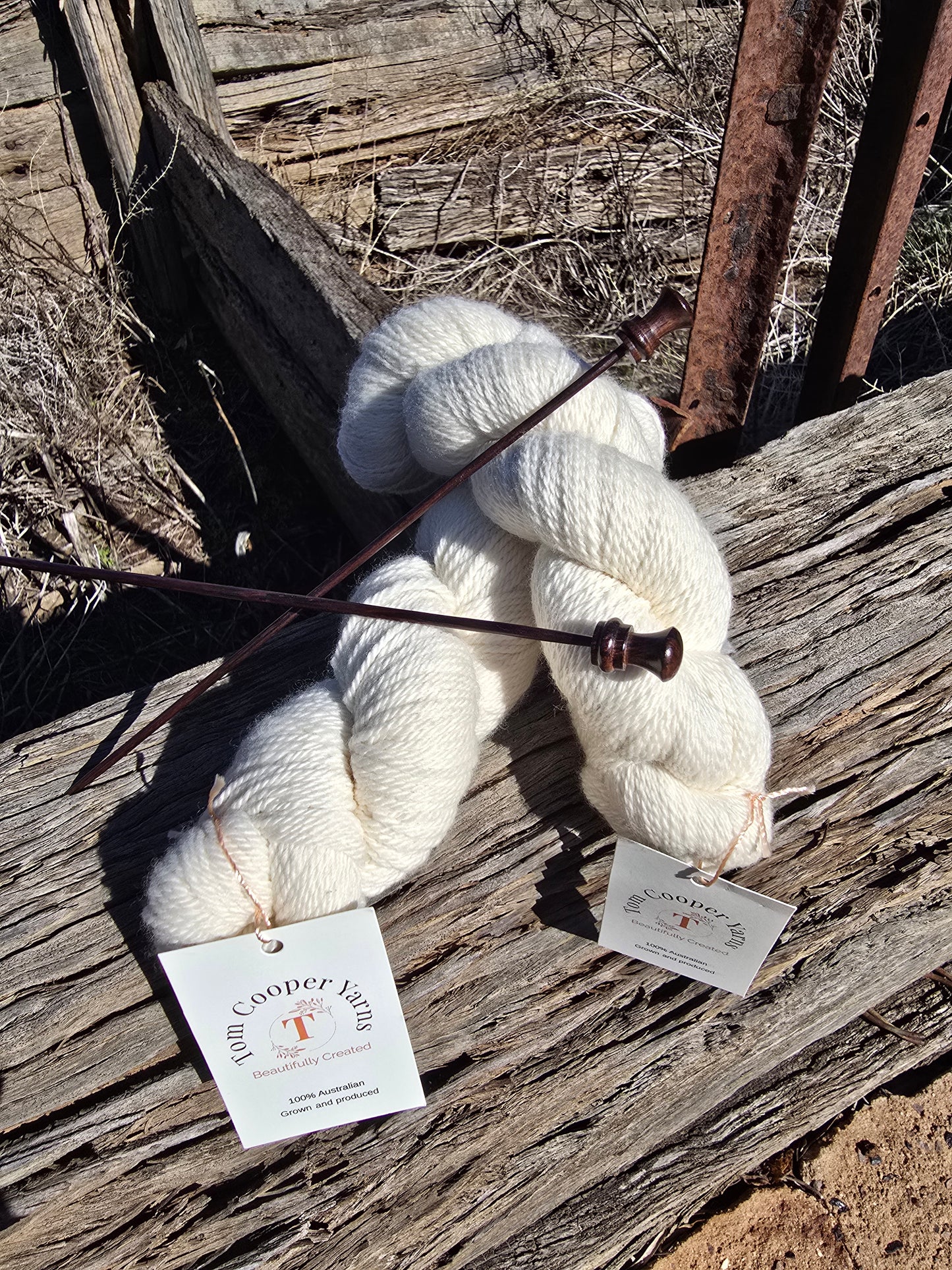 Natural Merino Wool Skeins